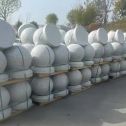 广东 白麻花岗岩石材圆球，石球，挡车球，隔离球，景观石球，风水球等