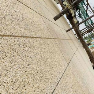 广东 黄金麻花岗岩荔枝面外墙干挂石材效果示例