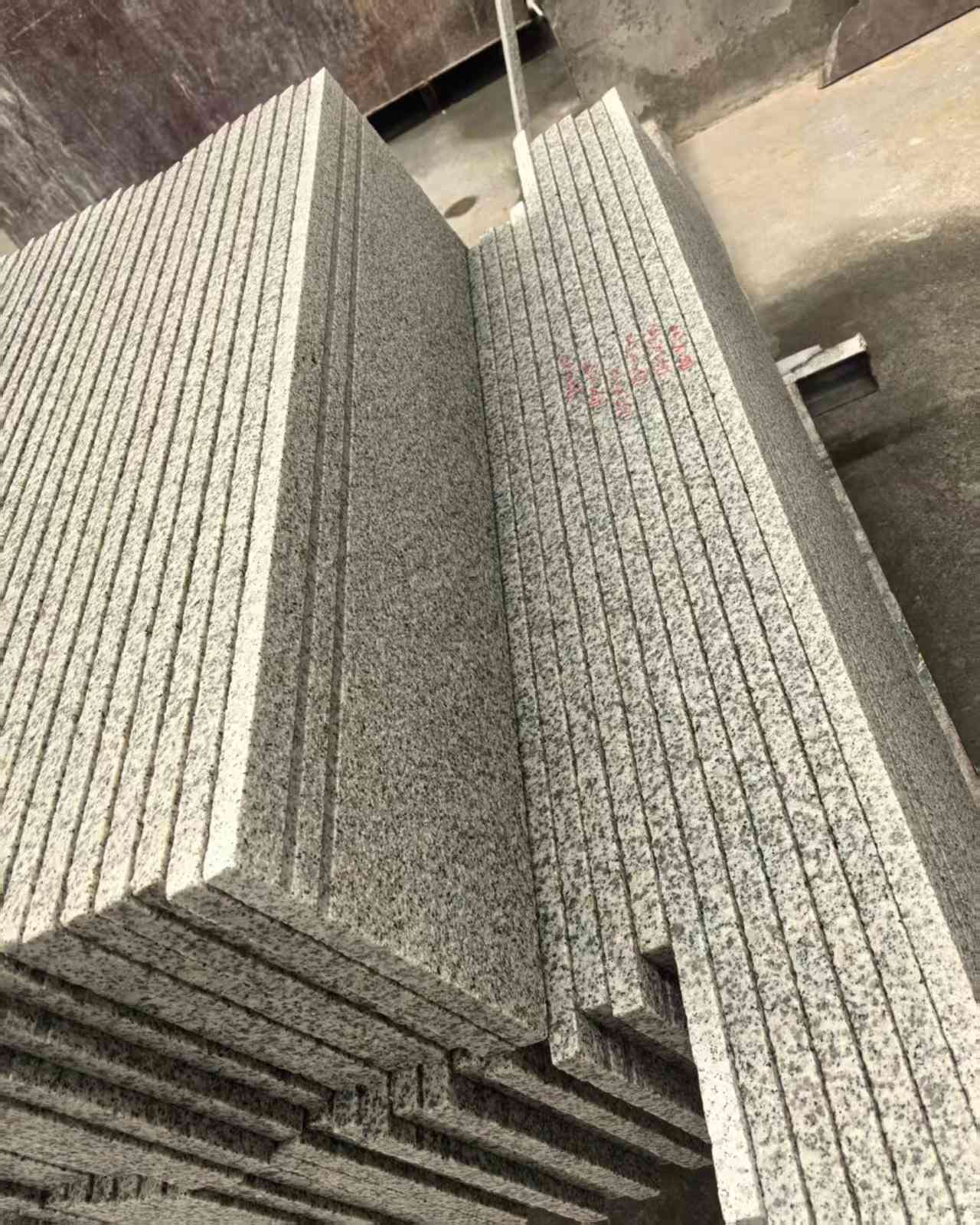 广东 白麻荔枝面花岗岩楼梯踏步