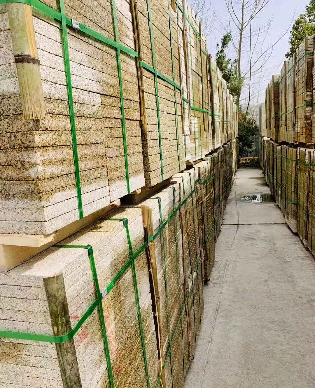 广东 黄金麻花岗岩荔枝面地铺石